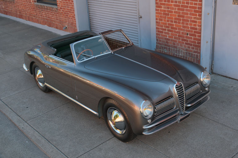 1949 Alfa Romeo 6C 2500 Super Sport Cabriolet by Pinin Farina